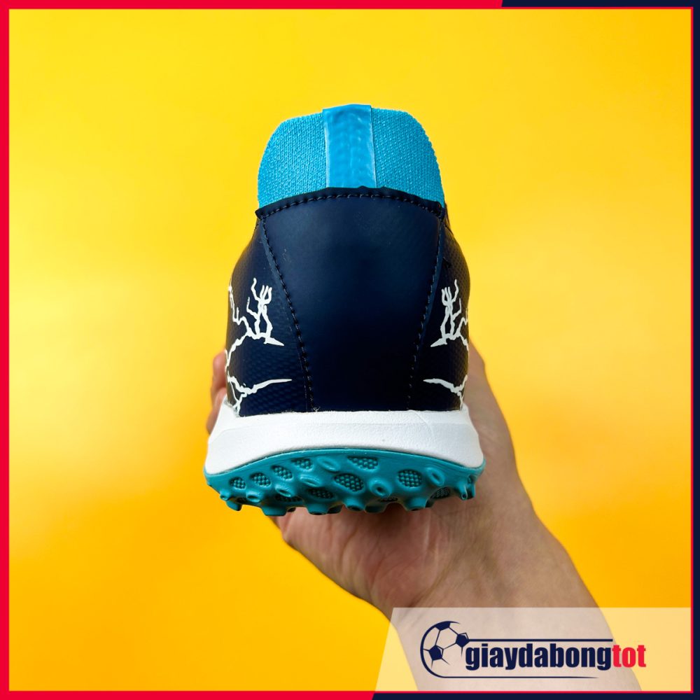 Giày Đá Banh Wika Thunder TF Navi xanh than