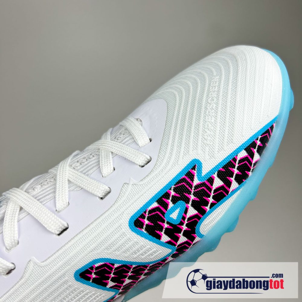 Nike air zoom mercurial vapor 15 pro tf trang xanh vạch đen trẻ em (10)