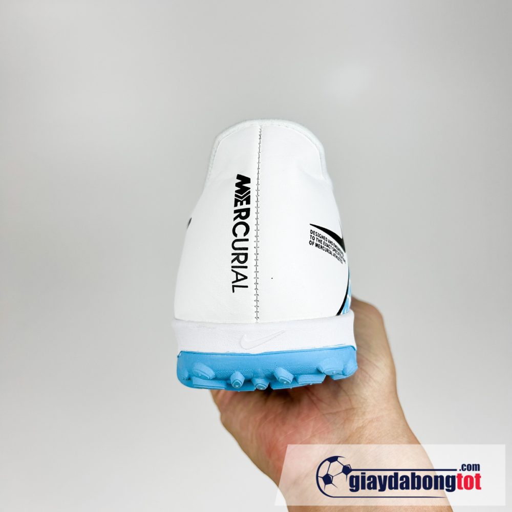 Nike mercurial vapor 15 academy tf trang vach xanh nhat (4)
