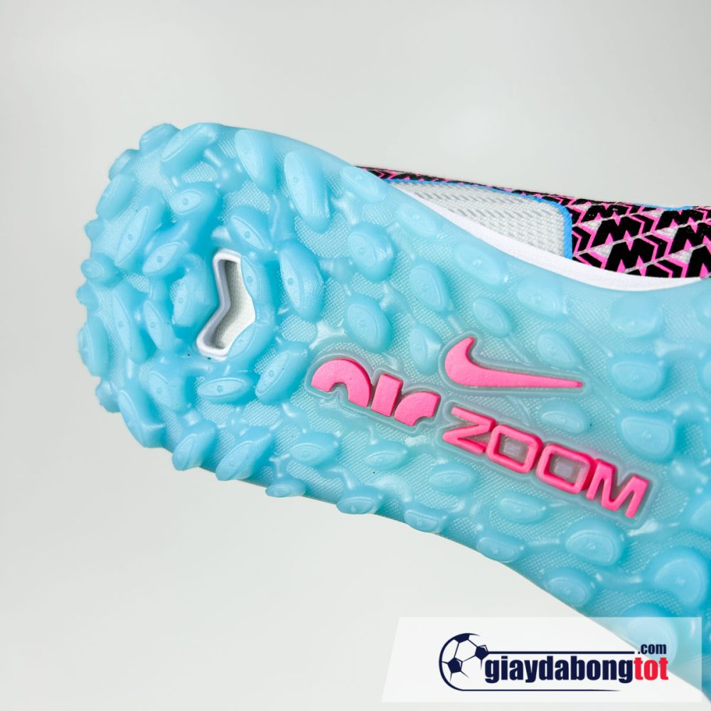 Nike mercurial superfly 9 elite tf trang xanh vach den 2 (1)