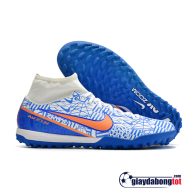 Nike mercurial superfly 9 academy tf xanh trang cr7 re