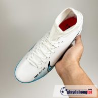 Nike mercurial superfly 9 academy tf trang vach xanh nhat (3)