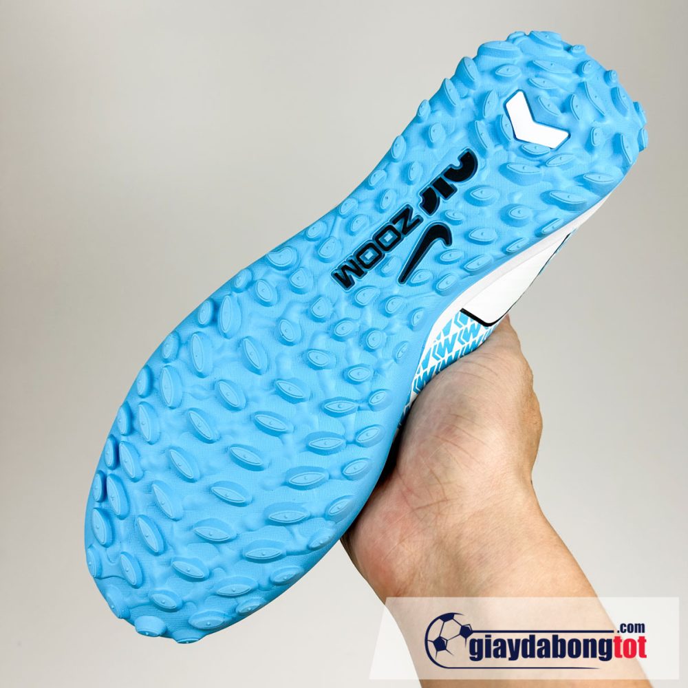 Nike mercurial superfly 9 academy tf trang vach xanh nhat (6)