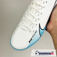 Nike mercurial superfly 9 academy tf trang vach xanh nhat (7)