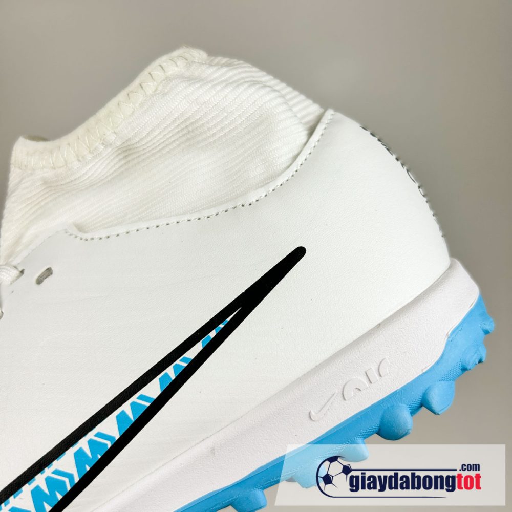 Nike mercurial superfly 9 academy tf trang vach xanh nhat (8)