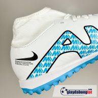 Nike mercurial superfly 9 academy tf trang vach xanh nhat (9)