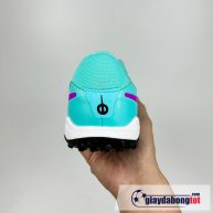 Nike tiempo legend 10 academy tf xanh ngoc vach den (4)