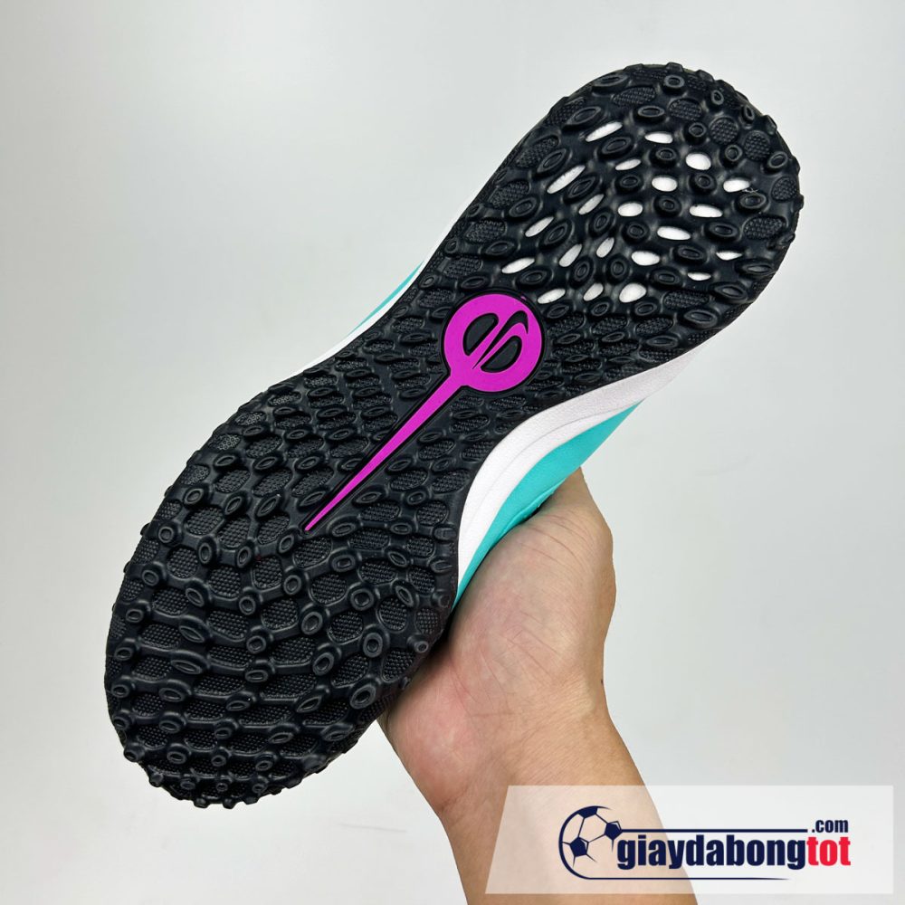 Nike tiempo legend 10 academy tf xanh ngoc vach den (5)