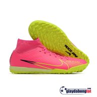 Nike mercurial superfly 9 academy tf hong vach vang re
