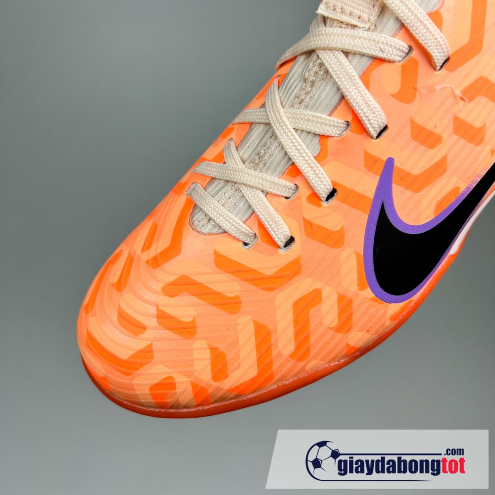 Nike Air zoom mercurial vapor 15 pro tf cam trang vach den tre em (7)