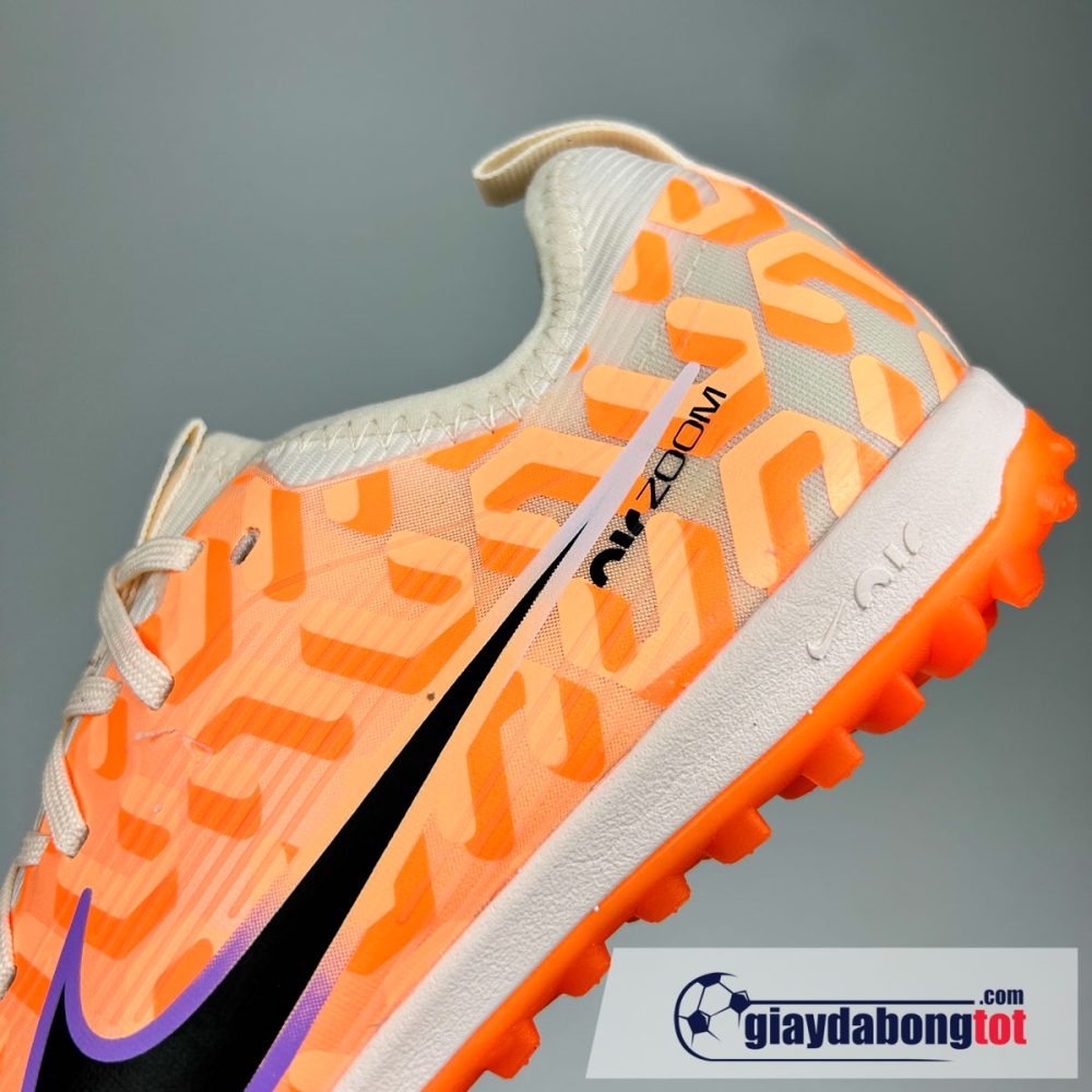 Nike Air zoom mercurial vapor 15 pro tf cam trang vach den tre em (8)