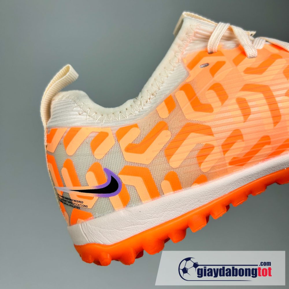 Nike Air zoom mercurial vapor 15 pro tf cam trang vach den tre em (9)