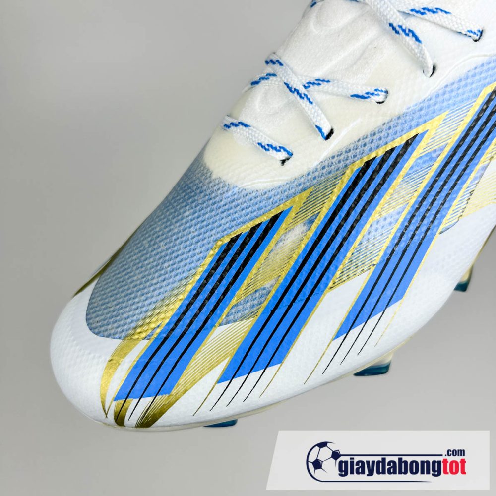 Adidas x crazy fast .1 fg trang xanh vang messi (10)