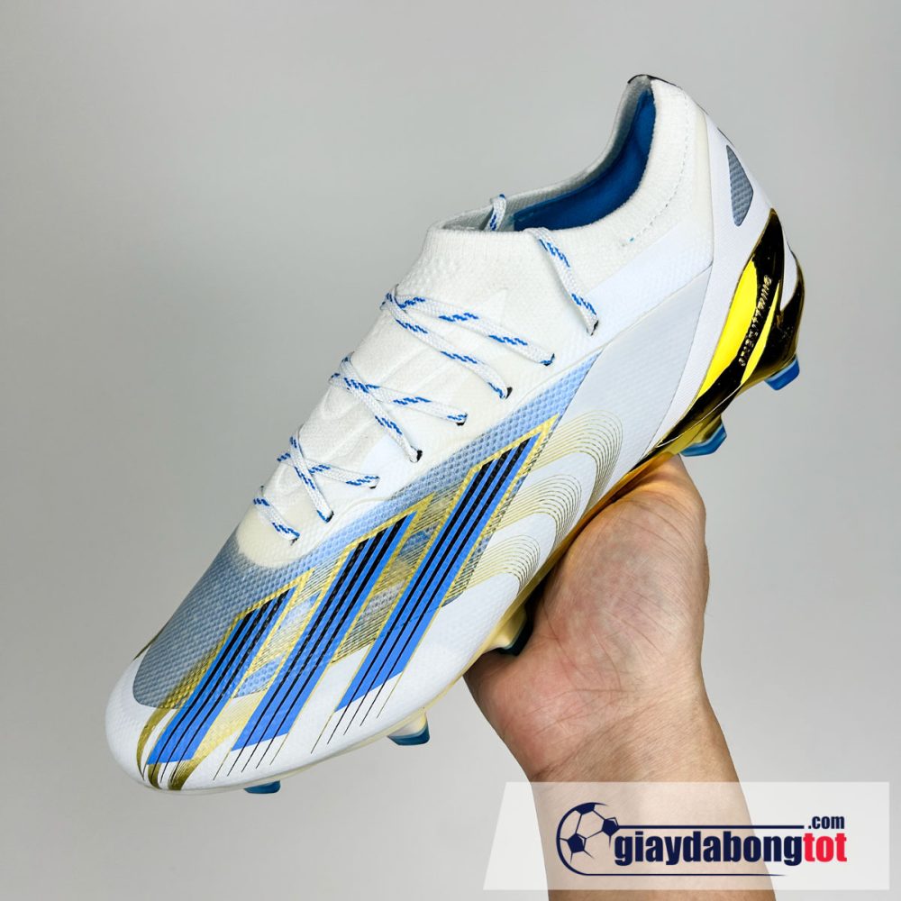 Adidas x crazy fast .1 fg trang xanh vang messi (2)