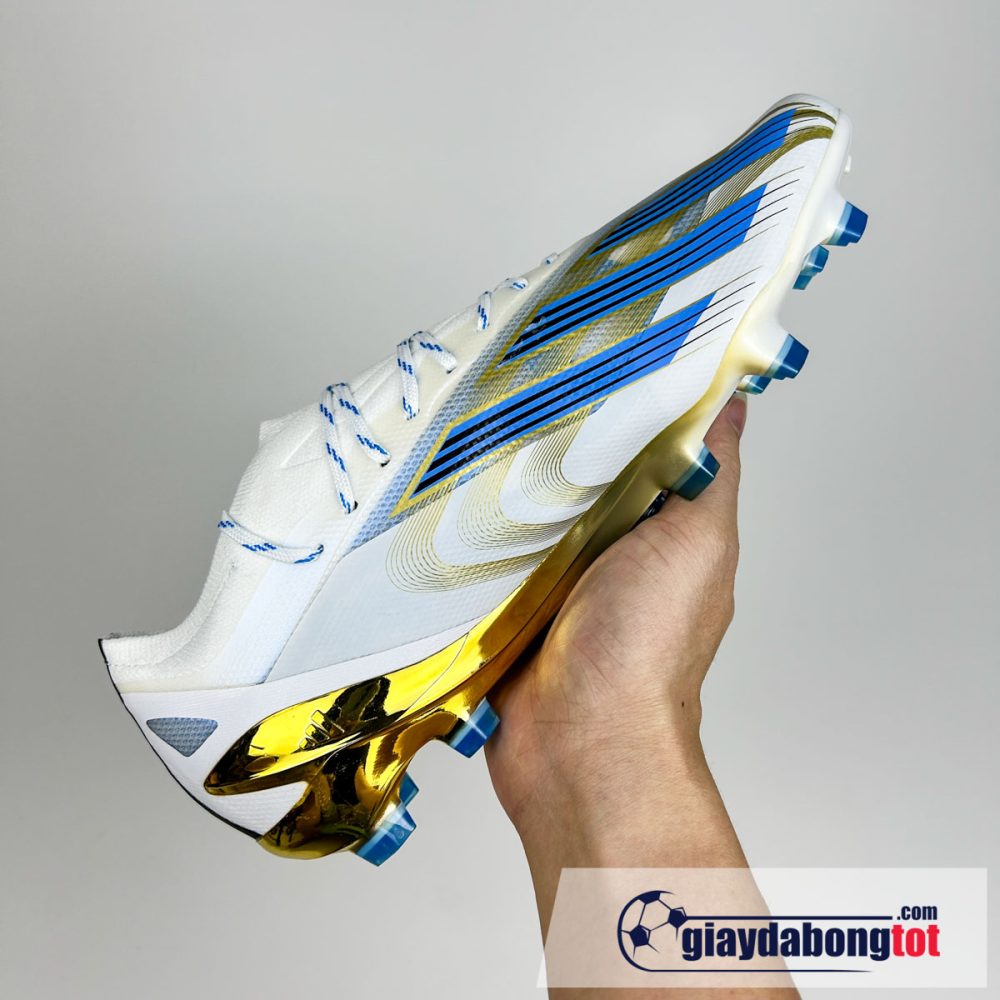 Adidas x crazy fast .1 fg trang xanh vang messi (6)