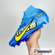 Nike air zoom mercurial superfly 9 elite fg xanh duong vang mbappe (2)