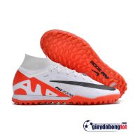 Nike mercurial superfly 9 elite tf trang do vach den