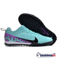 Nike mercurial vapor 15 pro tf xanh ngoc tim vach den