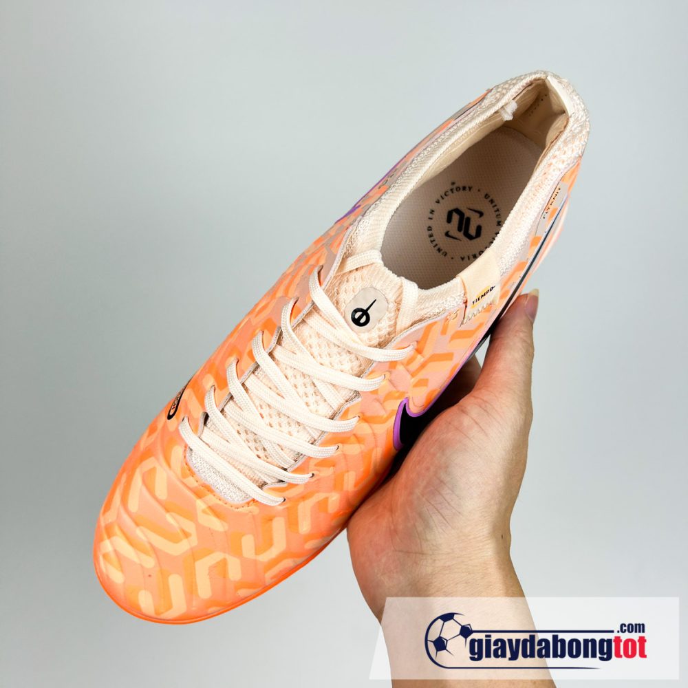 Nike tiempo legend 10 pro tf cam trang vah den co thun (3)