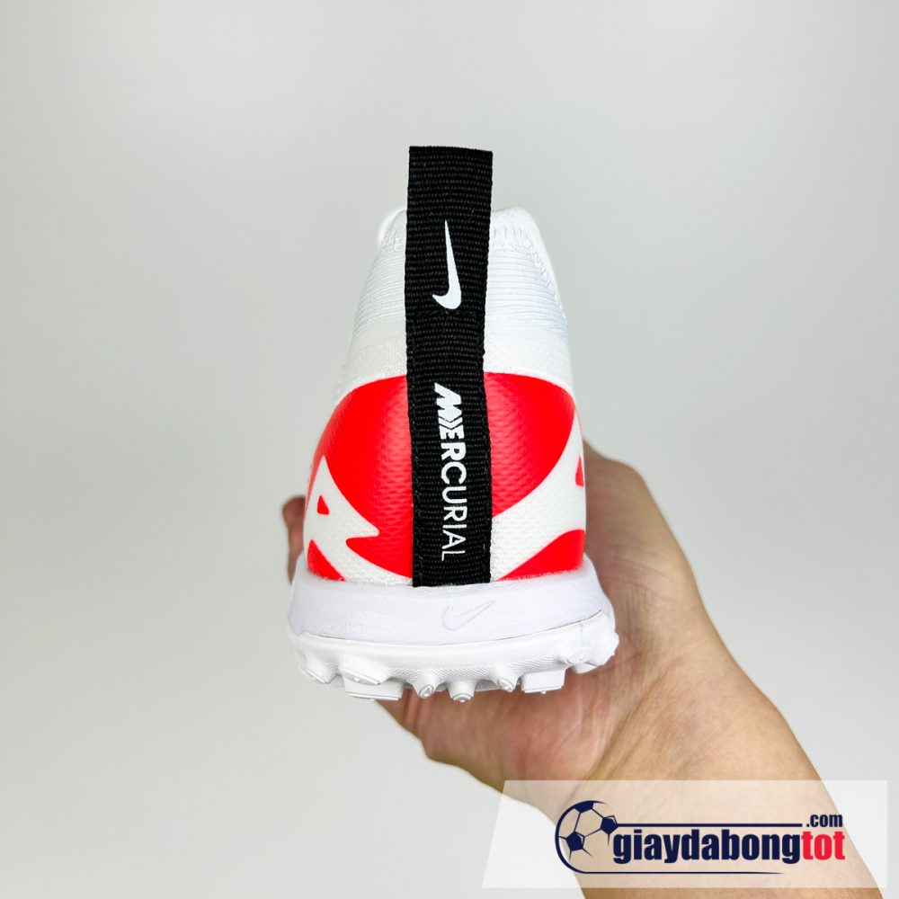 nike zoom mercurial vapor 15 pro tf trang do vach den (5)