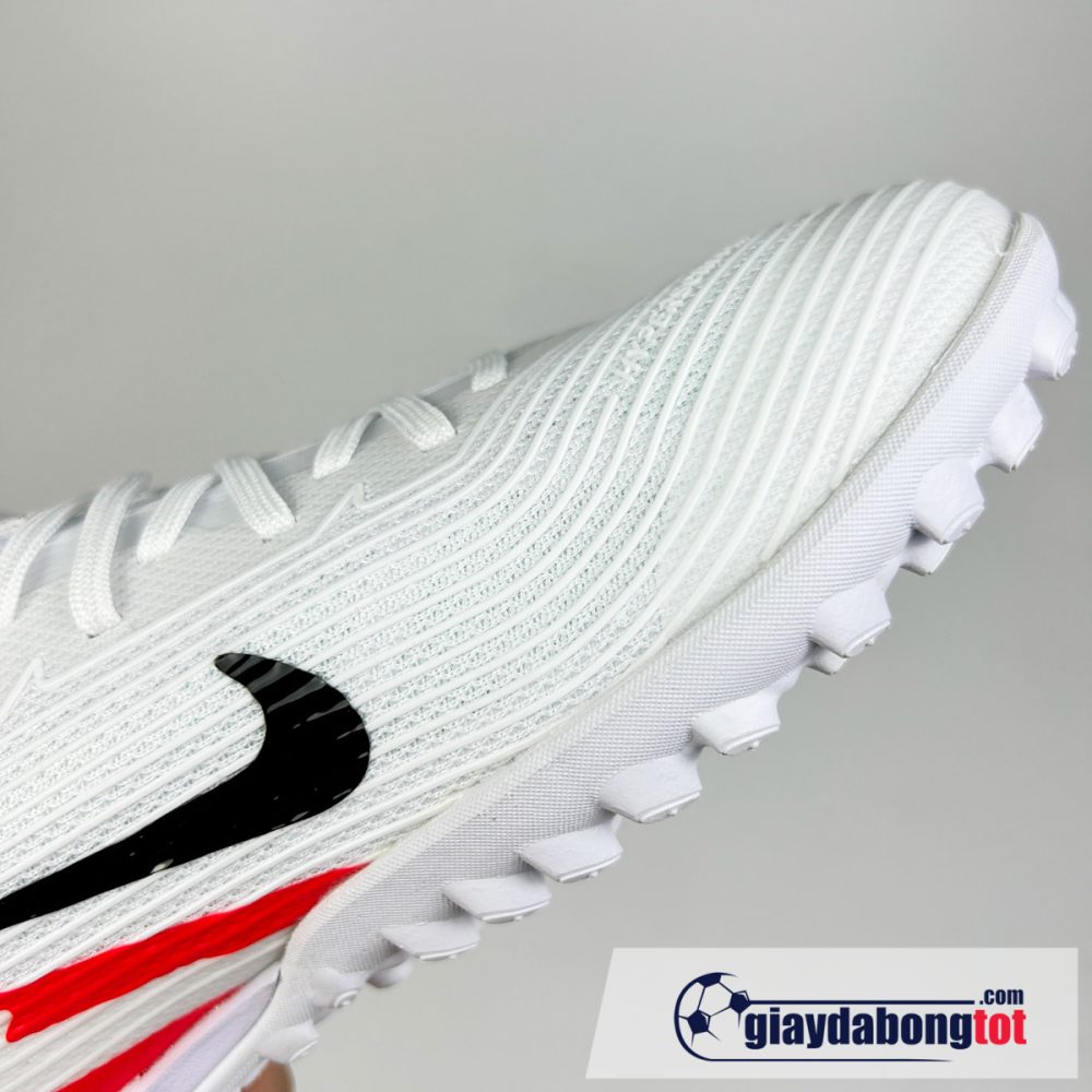 nike zoom mercurial vapor 15 pro tf trang do vach den (8)