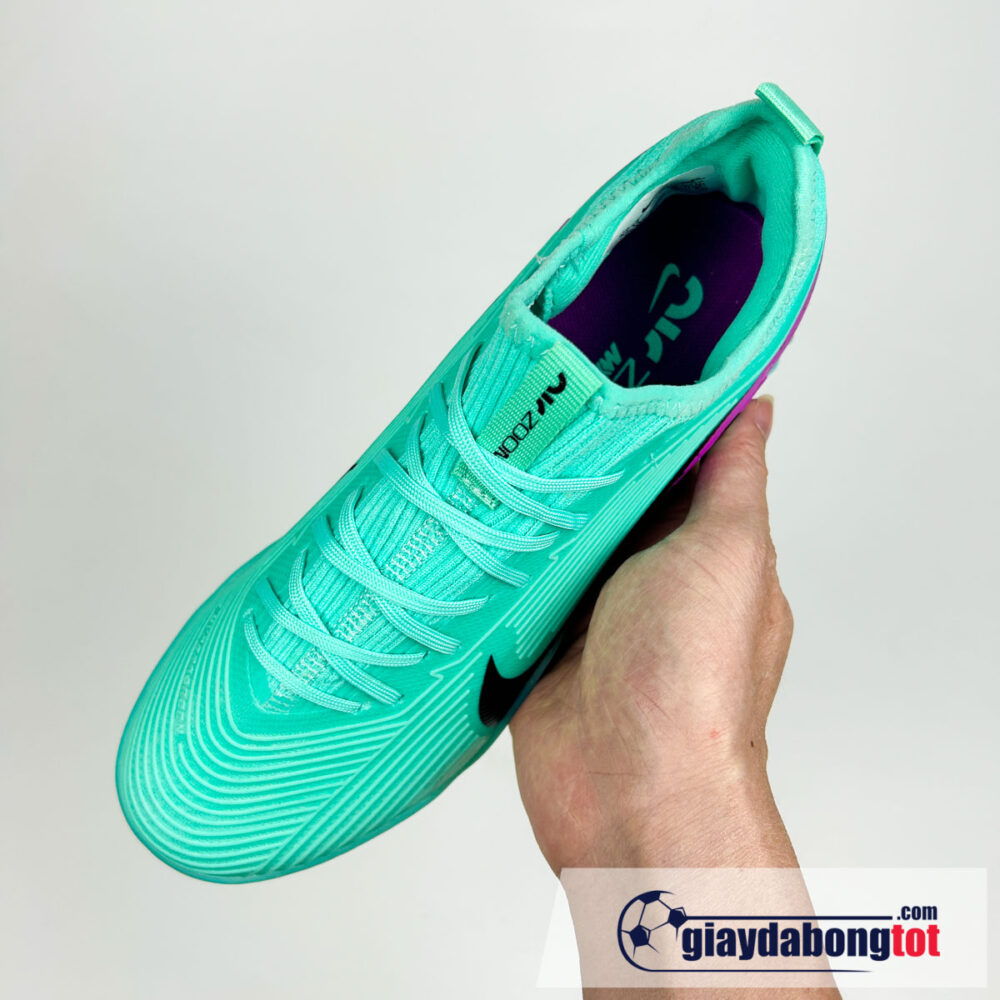 Nike Zoom Mercurial Vapor 15 pro tf xanh ngoc tre em (2)