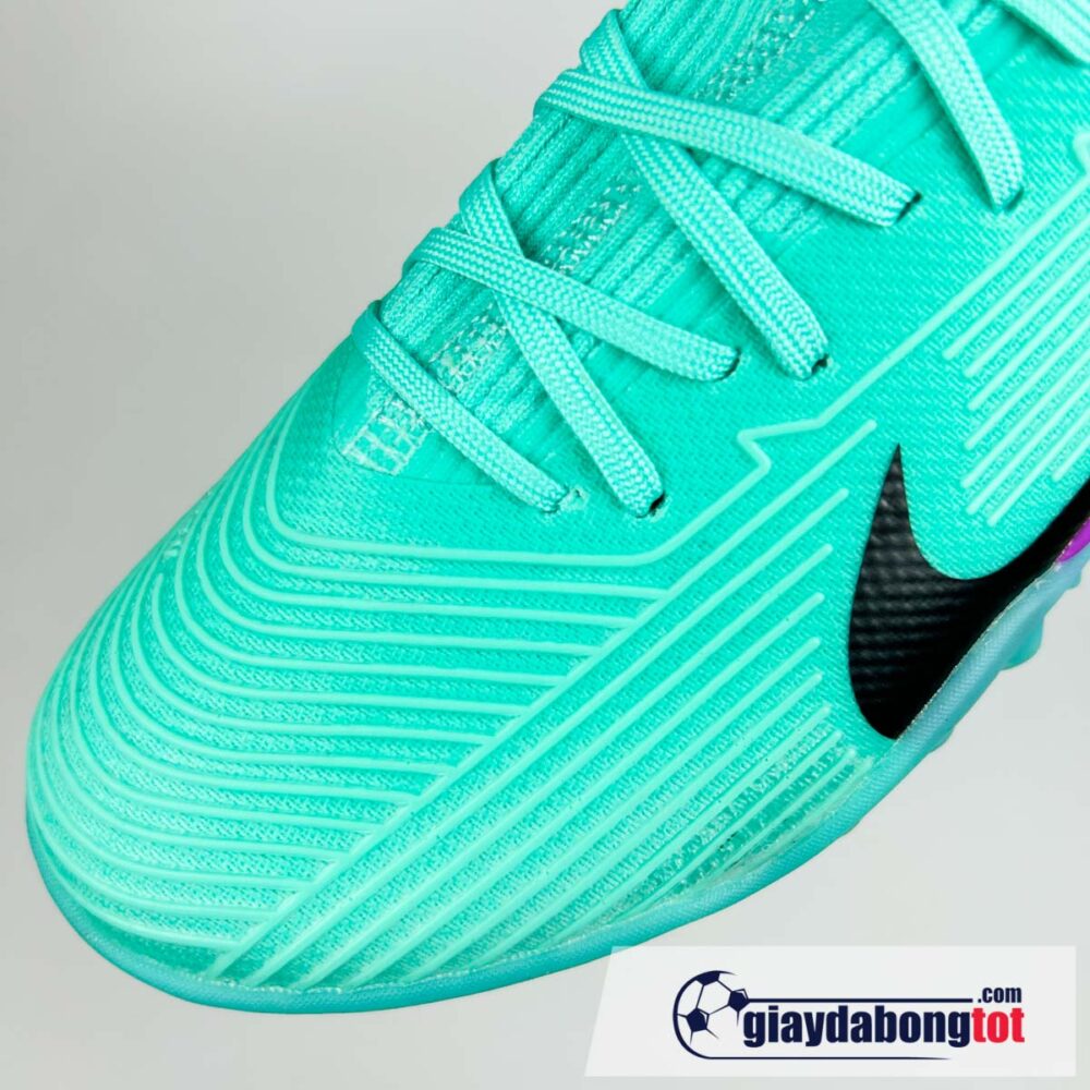 Nike Zoom Mercurial Vapor 15 pro tf xanh ngoc tre em (6)