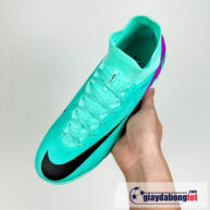 Nike zoom mercurial Superfly 9 elite tf xanh ngoc tim vach den (3)