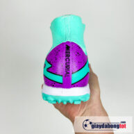 Nike zoom mercurial Superfly 9 elite tf xanh ngoc tim vach den (5)
