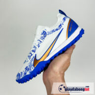 nike mercurial vapor 15 pro tf trang xanh cr7 (2)