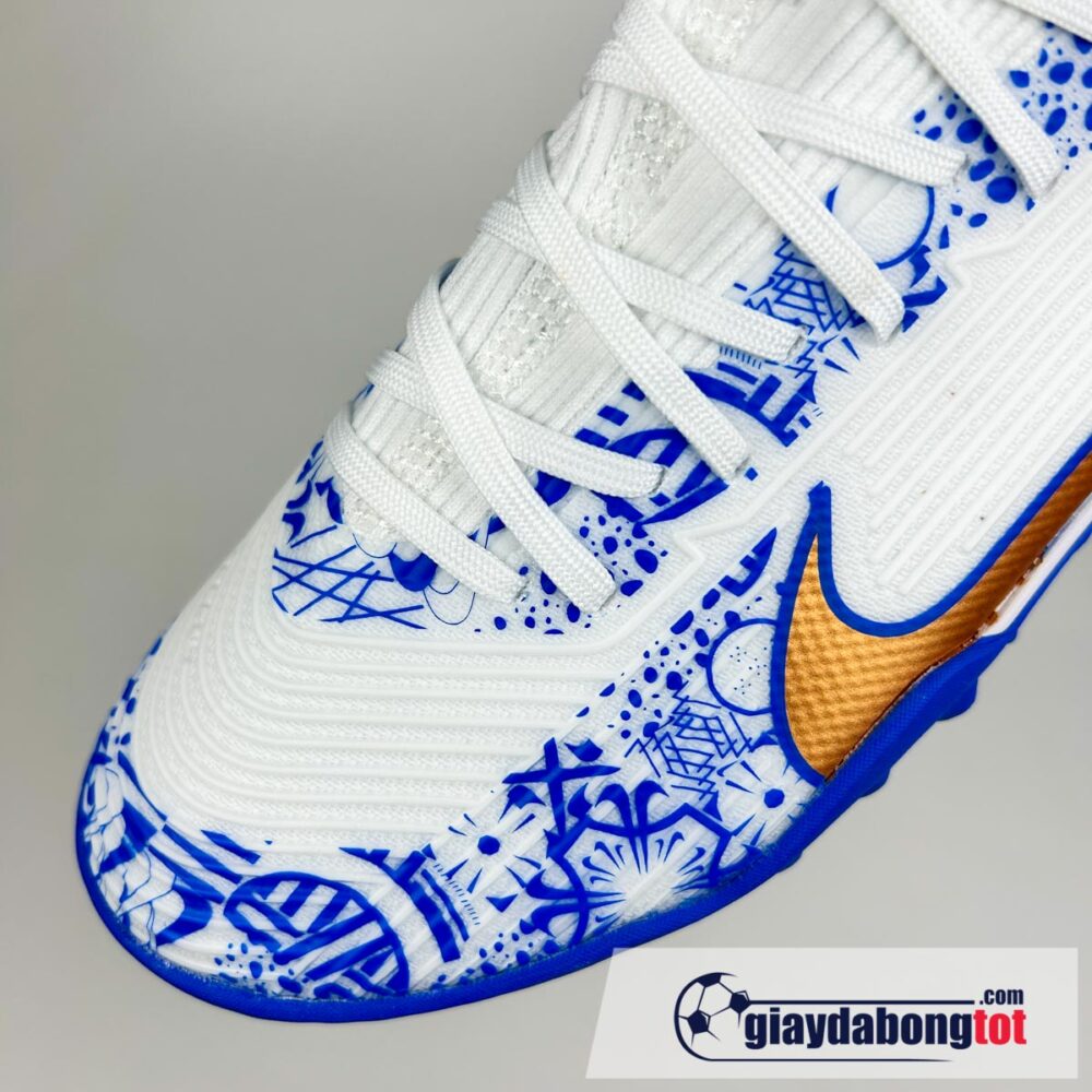 nike mercurial vapor 15 pro tf trang xanh cr7 (7)